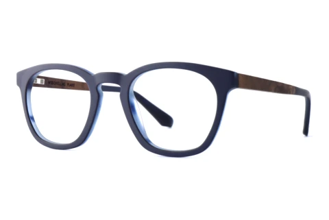 Lunettes de vue Wood Fellas Flake (11075 curled/blue)