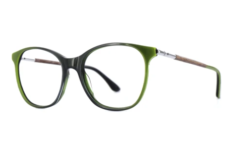 Lunettes de vue Wood Fellas LUME (11078 curled/green)