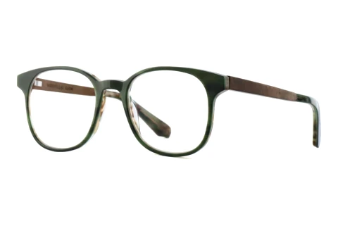 Lunettes de vue Wood Fellas GLOW (11079 curled/green)