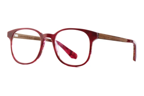 Lunettes de vue Wood Fellas GLOW (11079 macassar/burgundy)