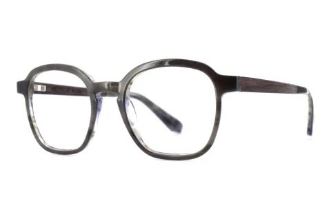 Lunettes de vue Wood Fellas BLOOM (11084 black oak/grey)
