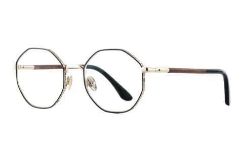 Lunettes de vue Wood Fellas EASE (11087 macassar/gold/black)