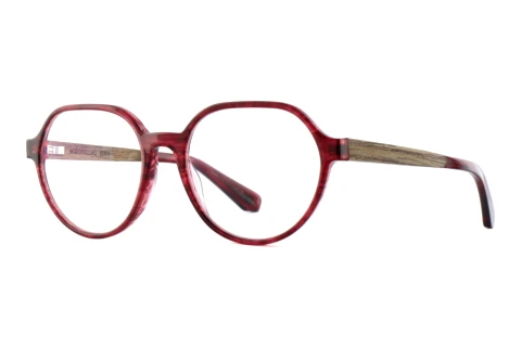 Lunettes de vue Wood Fellas EDEN (11113 walnut/red)