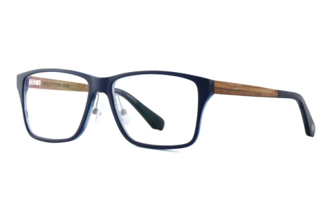 Lunettes de vue Wood Fellas ERASE (11115 macassar/blue)