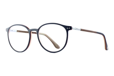 Lunettes de vue Wood Fellas SPOT (11120 macassar/blue)
