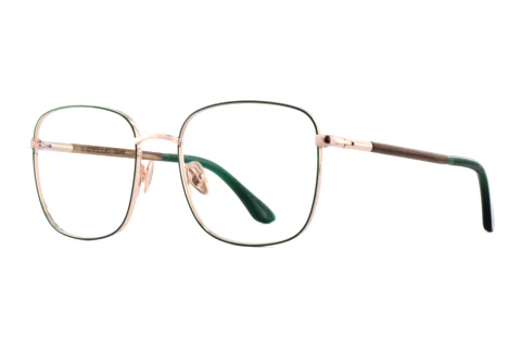 Lunettes de vue Wood Fellas DUNE (11132 macassar/green/rose gold)