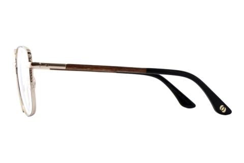 Lunettes de vue Wood Fellas DUNE (11132 walnut/black/gold)