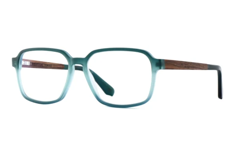 Lunettes de vue Wood Fellas KUMULUS (11137 macassar/green)