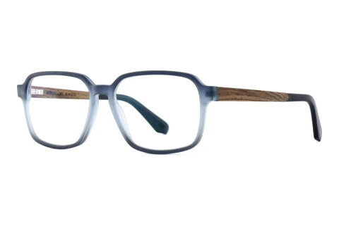 Lunettes de vue Wood Fellas KUMULUS (11137 walnut/blue)