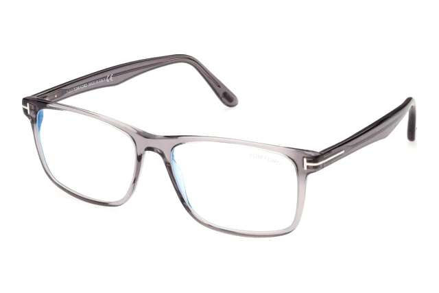 Lunettes De Vue Tom Ford TF5752-b Gris - Occasion Très Bon état, Monture Plastique