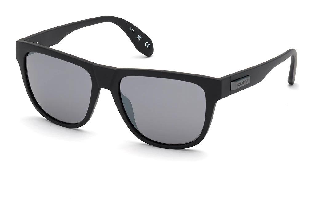 Adidas Originals   OR0035 02C grau verspiegeltMatt Schwarz