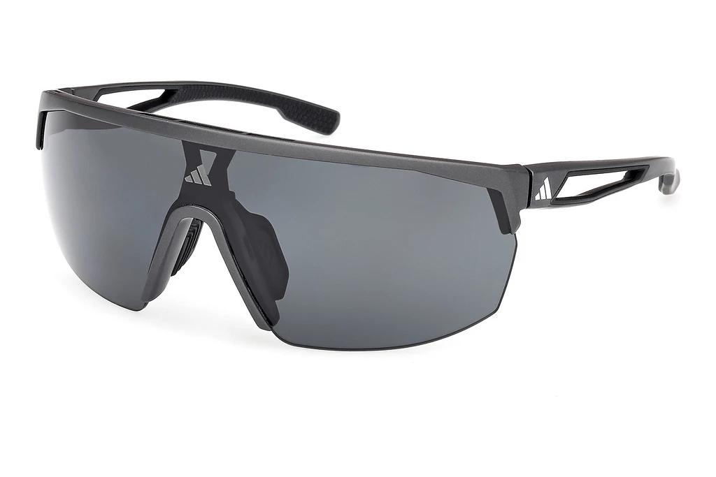 Adidas   SP0099 02A grau polarisierendMatt Schwarz