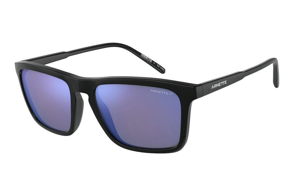Arnette   AN4283 01/22 Polarized Dark Grey Mirror WaterMatte Black