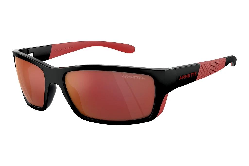 Arnette   AN4336 27536Q Grey Mirror Orange/YellowBlack/Red Matte/Shiny