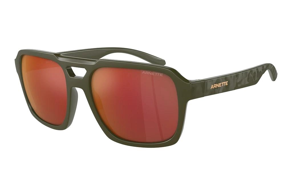 Arnette   AN4339 28546Q Grey Mirror Orange/YellowMilitary Matte/Shiny