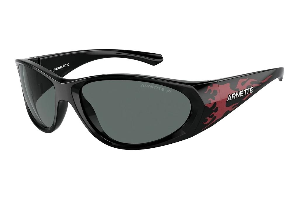 Arnette   AN4342 294681 Dark Grey PolarBlack/Red Flames