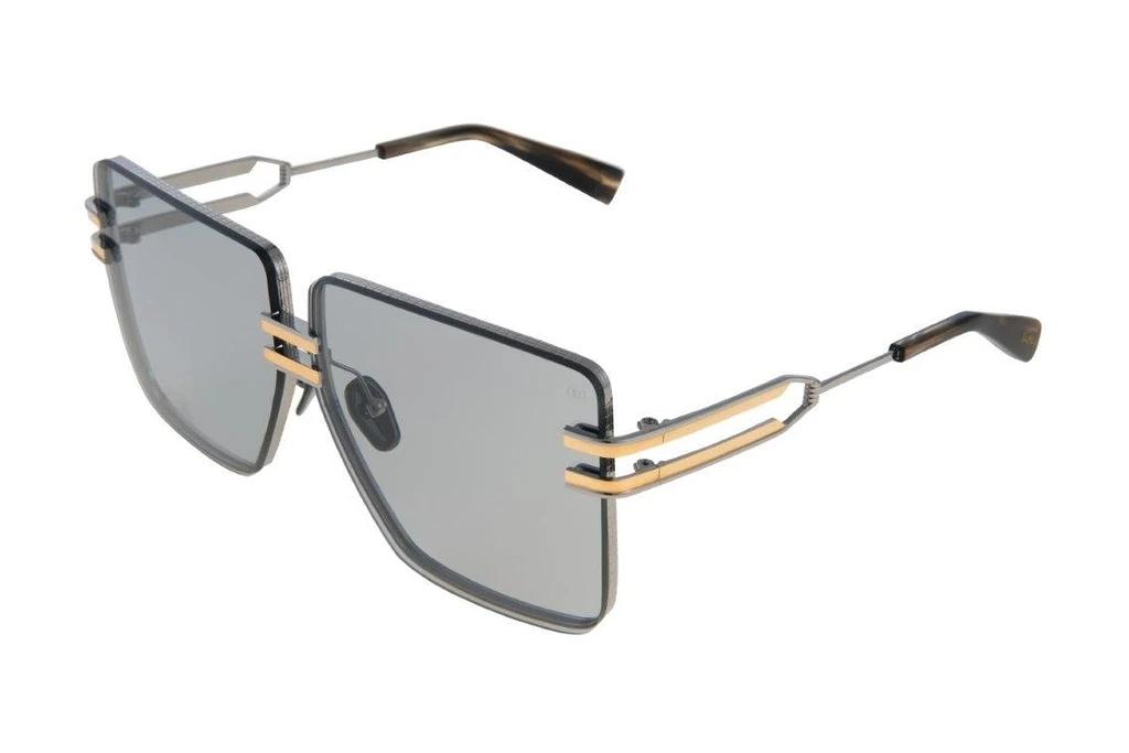 Balmain Paris   BPS-109 B Medium Grey - ARBlack Palladium - Gold - Dark Brown Swirl