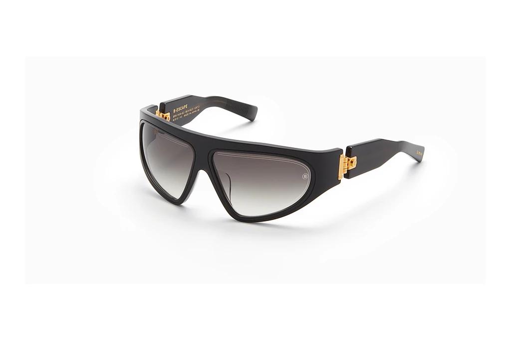 Balmain Paris   BPS-143 A Dark Grey to Clear - ARBlack Crystal - Gold w
