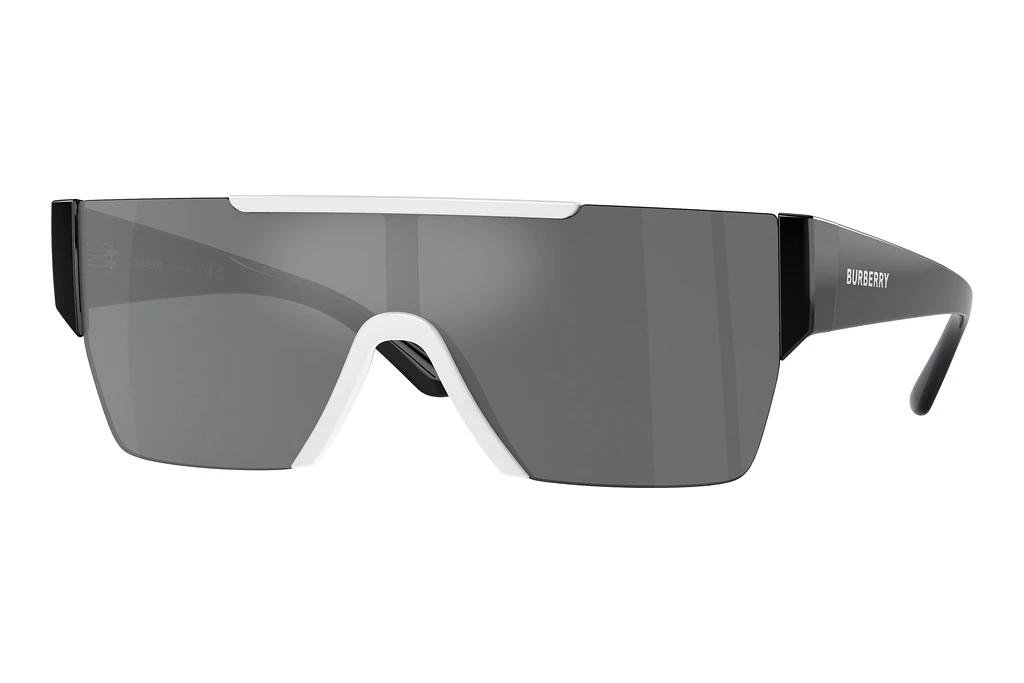 Burberry   BE4291 40496G Grey Mirror BlackWhite