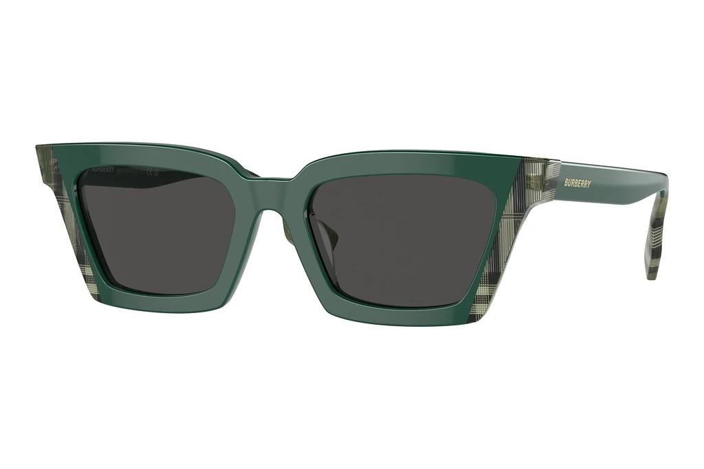 Burberry   BE4392U 405687 Dark GreyGreen/Check Green