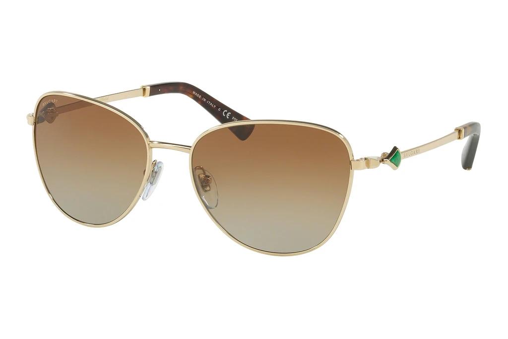 Bvlgari   BV6097KB 2041T5 POLAR BROWN GRADIENTPALE GOLD PLATED