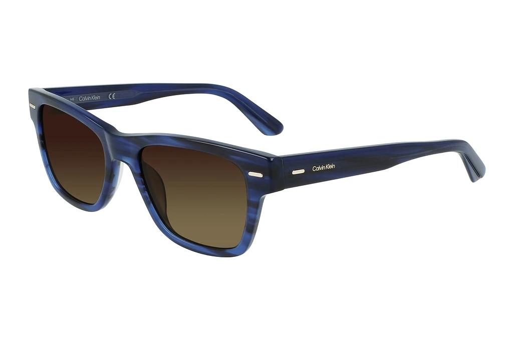 Calvin Klein   CK21528S 416 BLUE STRIPED BLUE