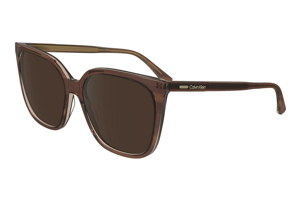 Calvin Klein   CK24509S 203 BROWN STRIPED BROWN/ROSE
