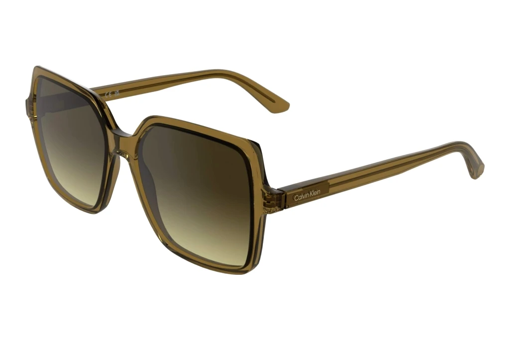 Calvin Klein   CK25537S 209 BROWN TRANSPARENT BEIGE