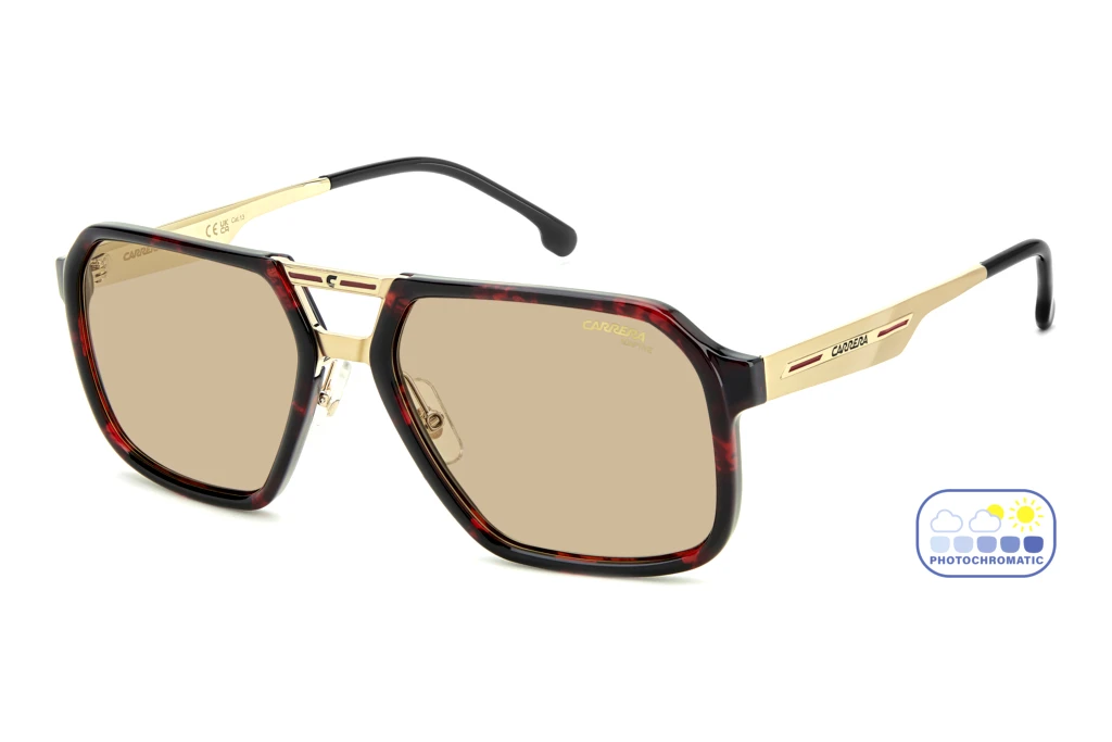 Carrera   VICTORY C 27/S 0UC/II BROWN PHOTOCHROMATIC ANTIREFLEXRED HAVANA