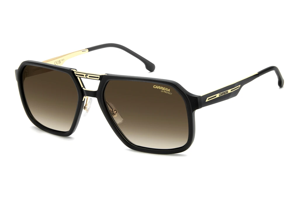 Carrera   VICTORY C 27/S I46/86 BLACK BROWN GREEN ANTIREFLEXMATTE BLACK GOLD