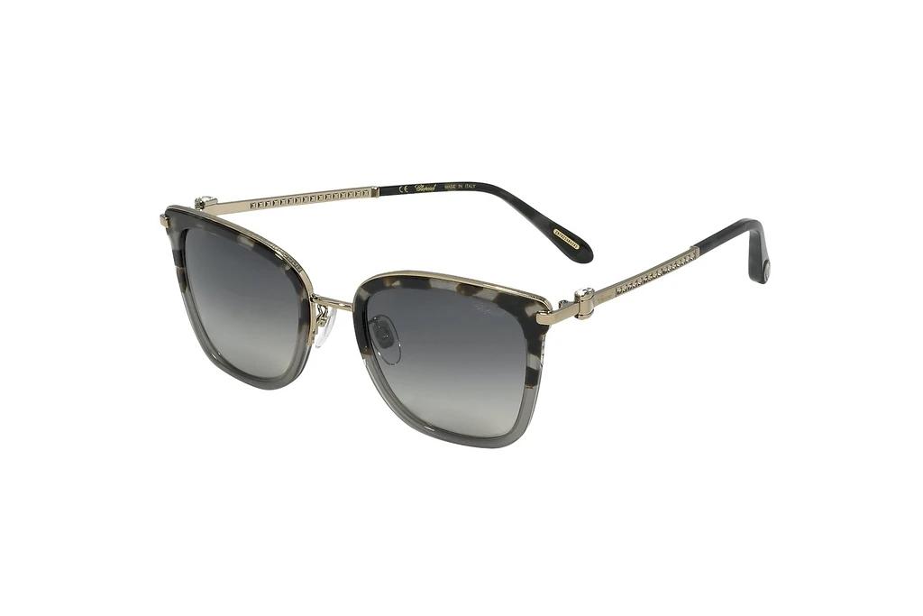 Chopard   SCH286S 0XAD SMOKE GRADIENT BEIGEGREY HAVANA GLITTERY