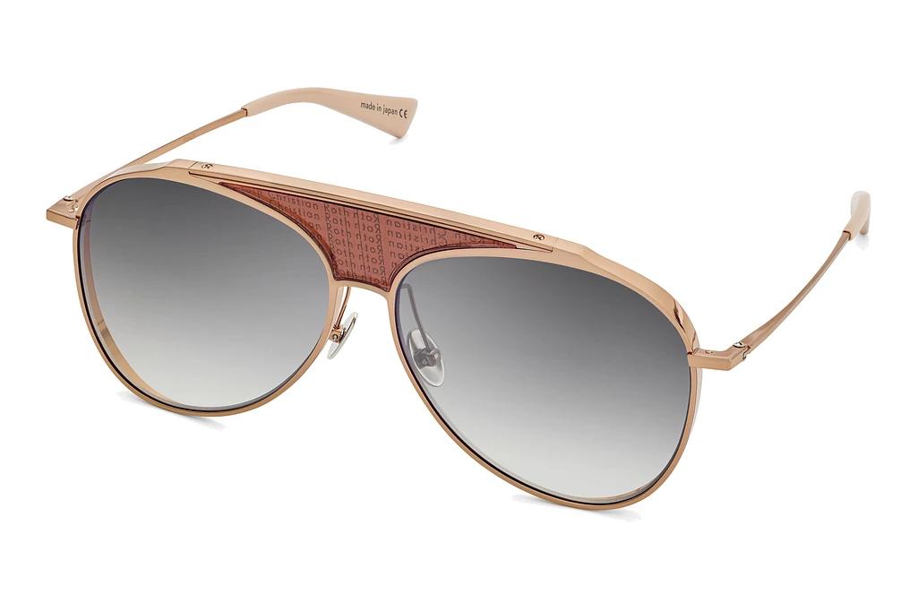 Christian Roth   CRS-00128 A Dark Grey to Light Grey GradientRose Gold