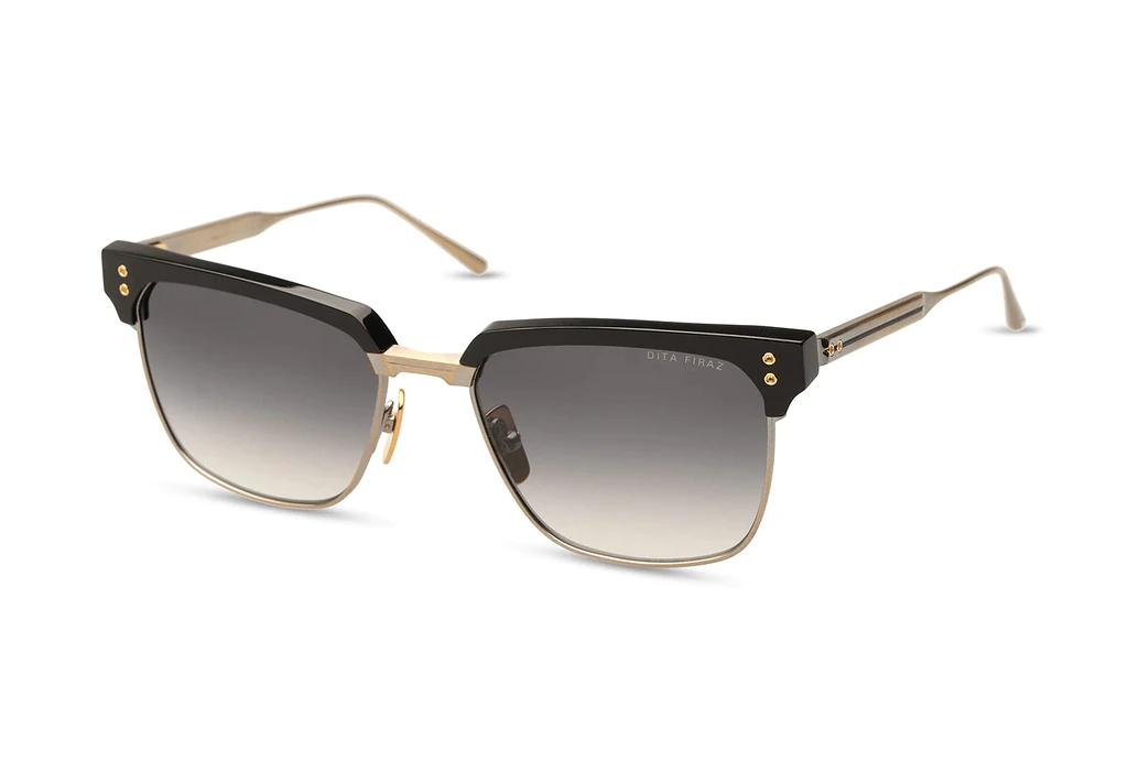 DITA   DTS-431 01A DARK GREY TO CLEAR GRADIENTANTIQUE GOLD - BLACK