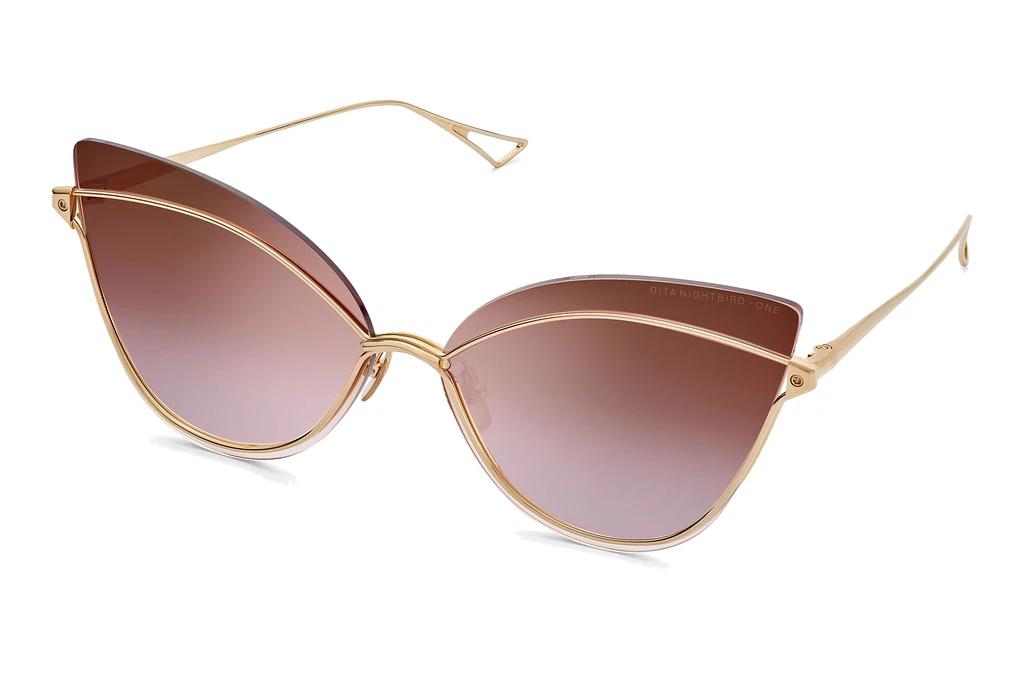 DITA   DTS-515 01 Dark Brown to Pink Gradient- ARWhite Gold
