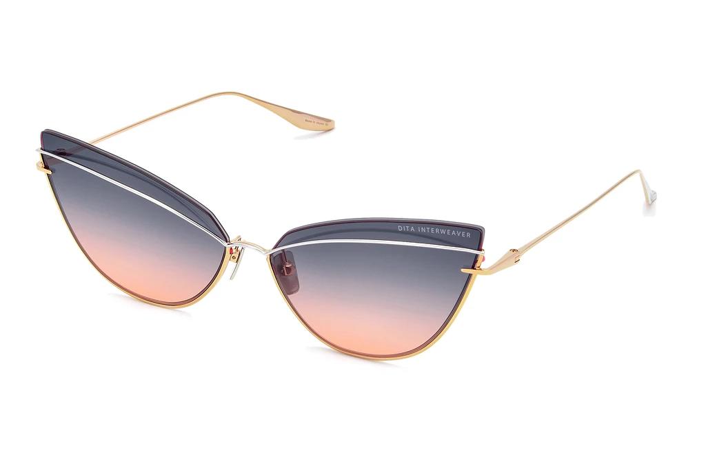 DITA   DTS-527 02 Dark Grey to Peach - ARRose Gold - Silver