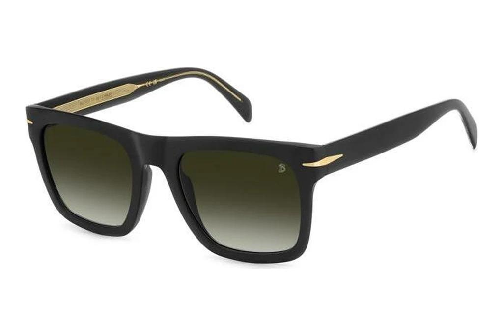 David Beckham   DB 7000/S FLAT 003/9K GREEN SHADEDSCHWARZ