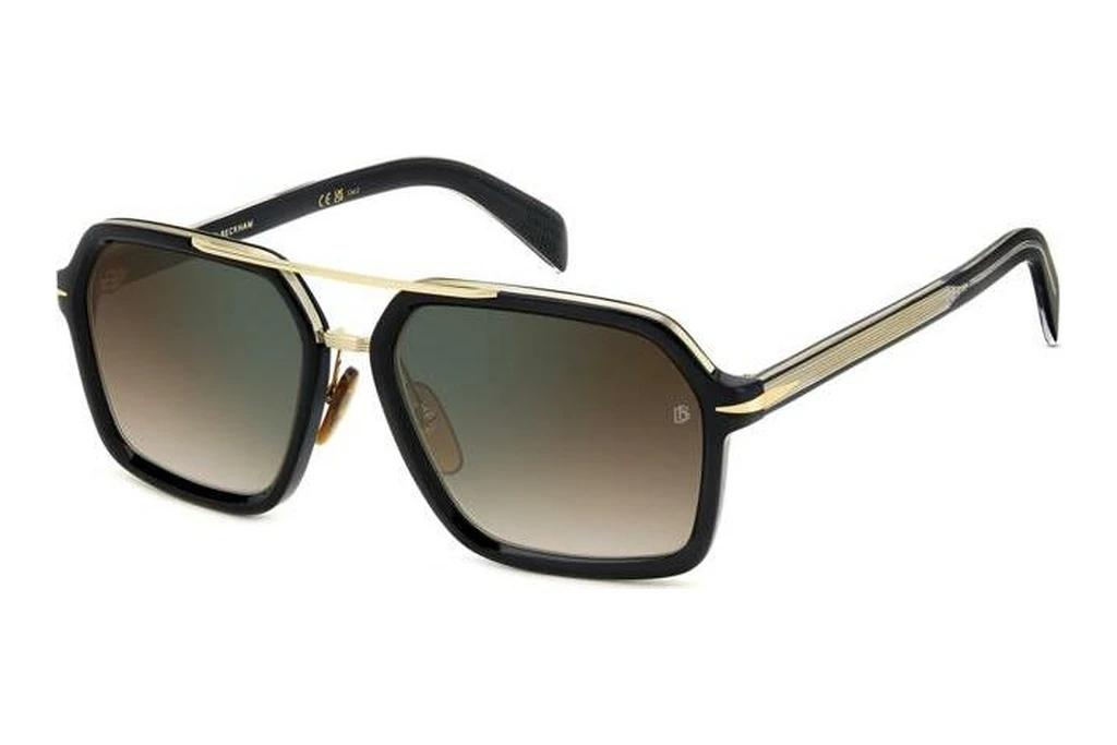 David Beckham   DB 7128/S 2M2/QY BROWN SHADED GREEN MIRRORSCHWARZ