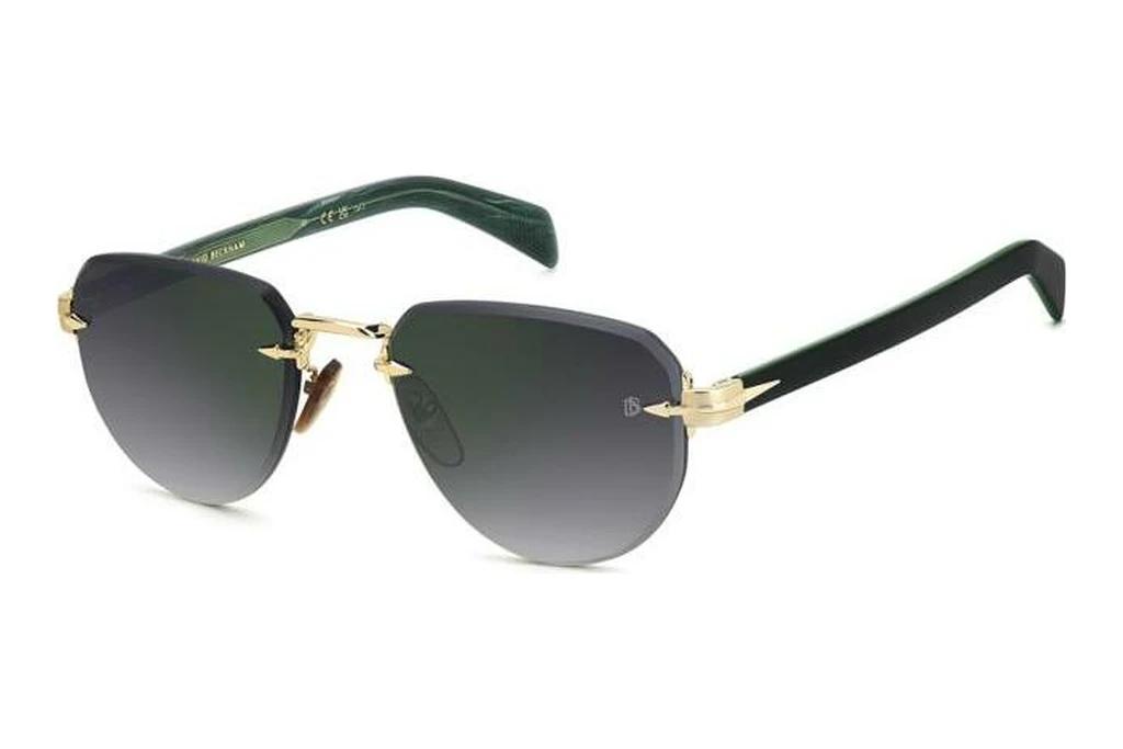 David Beckham   DB 7144/S PEF/NU GREY SHADED GREEN MIRRORGOLD