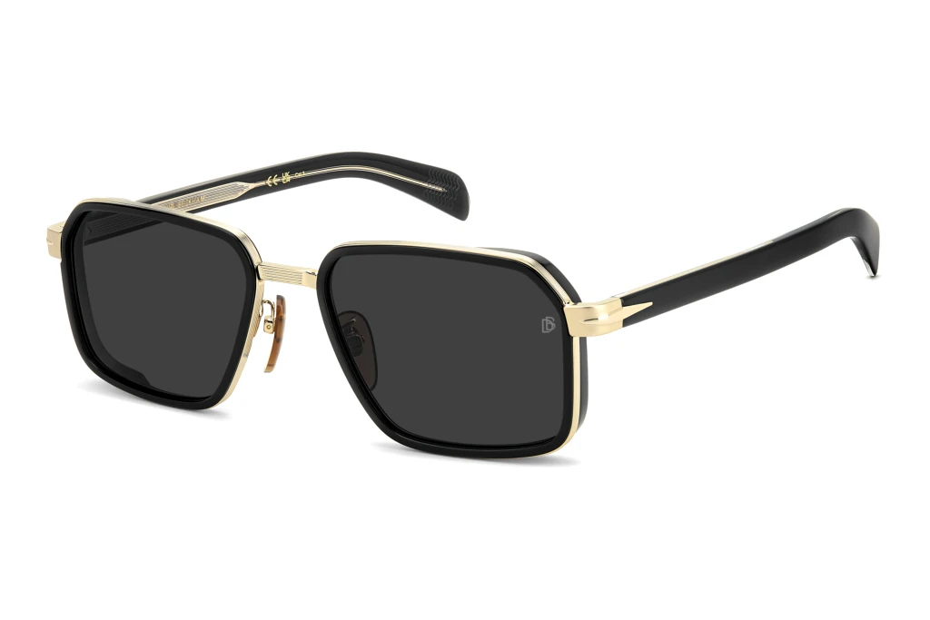 David Beckham   DB 7158/S RHL/IR GREYGOLD BLACK 2