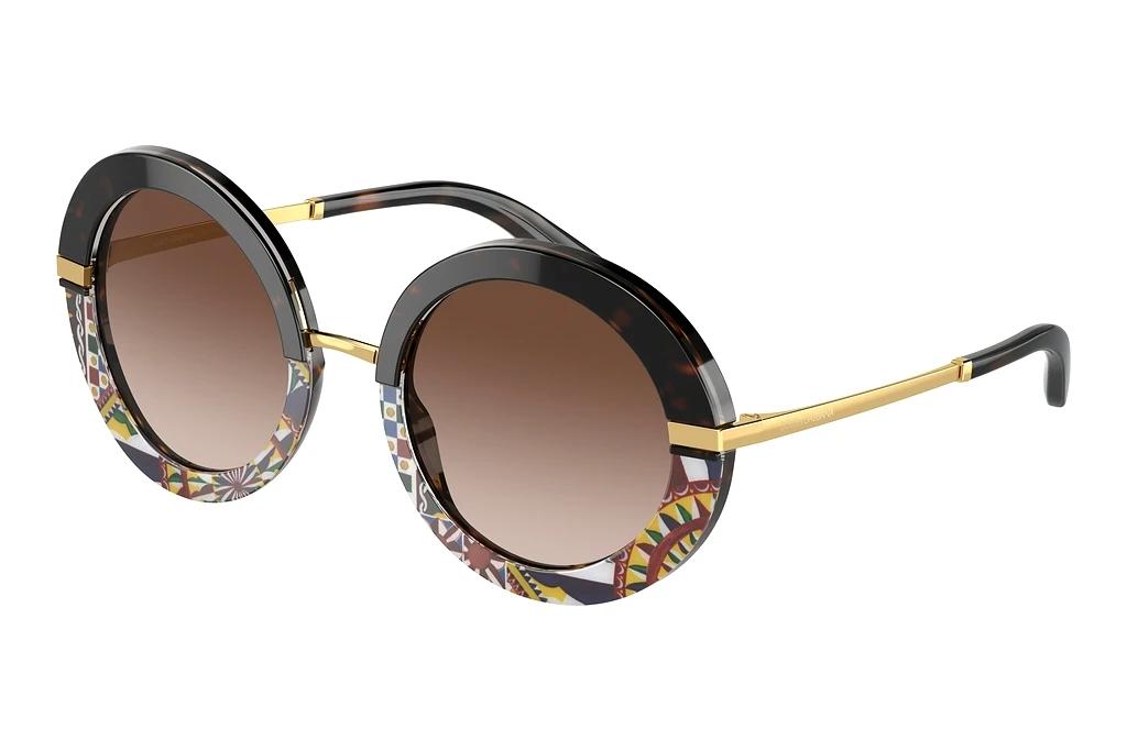 Dolce & Gabbana   DG4393 327813 Brown Gradient Dark BrownTop Havana/Handcart