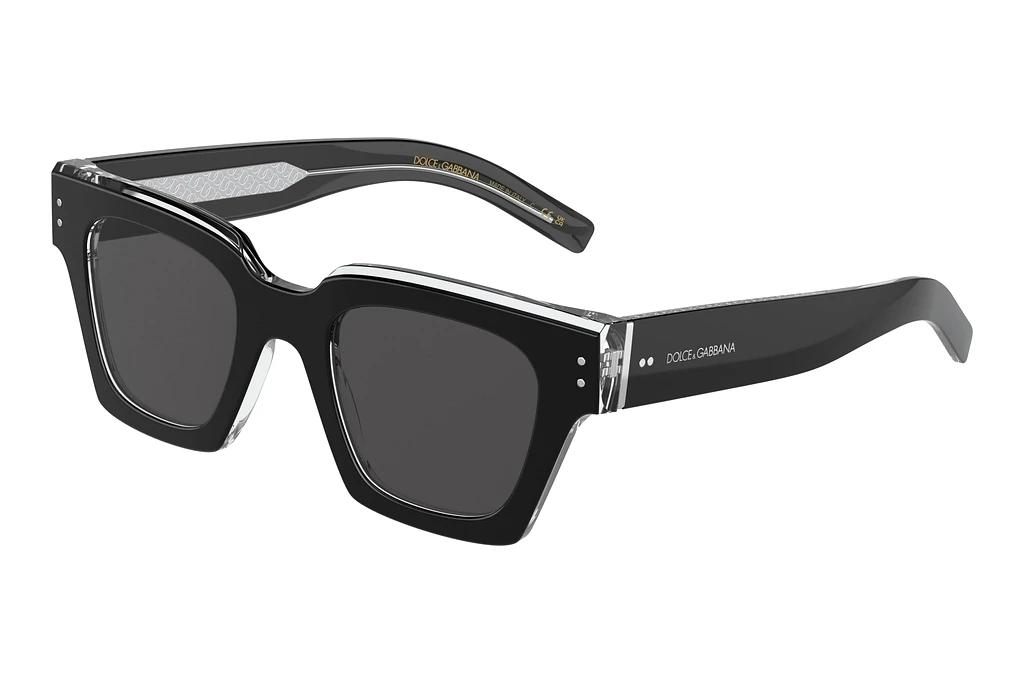 Dolce & Gabbana   DG4413 675/R5 GreyBlack/Crystal