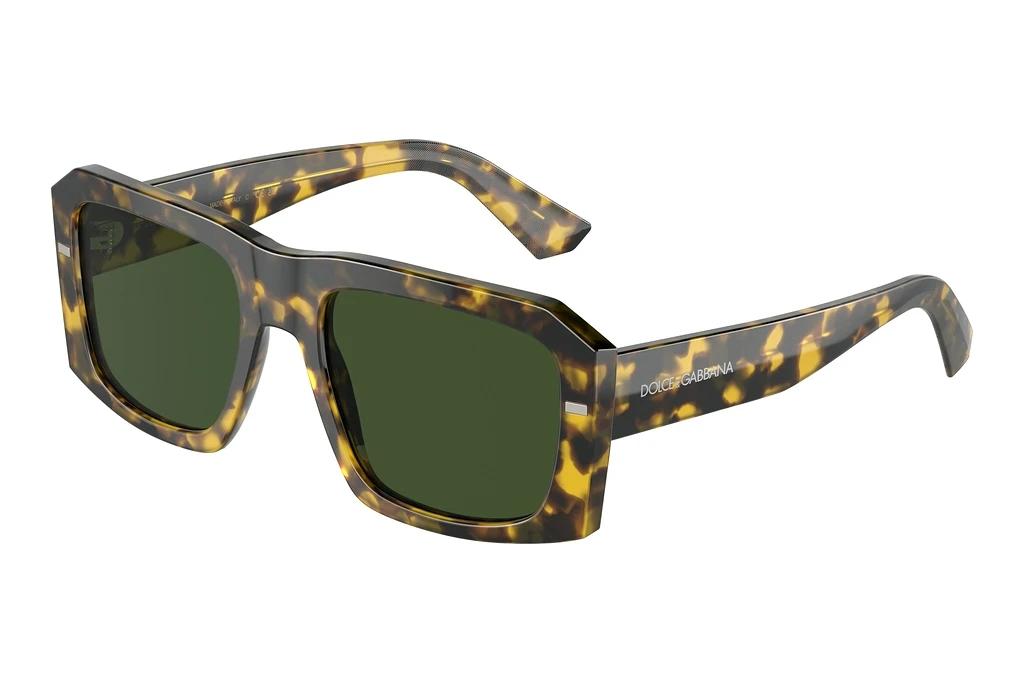 Dolce & Gabbana   DG4430 343371 Dark GreenHavana Yellow