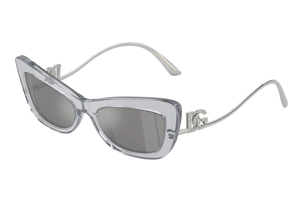 Dolce & Gabbana   DG4467B 32916G Light Grey Mirror SilverTransparent Grey