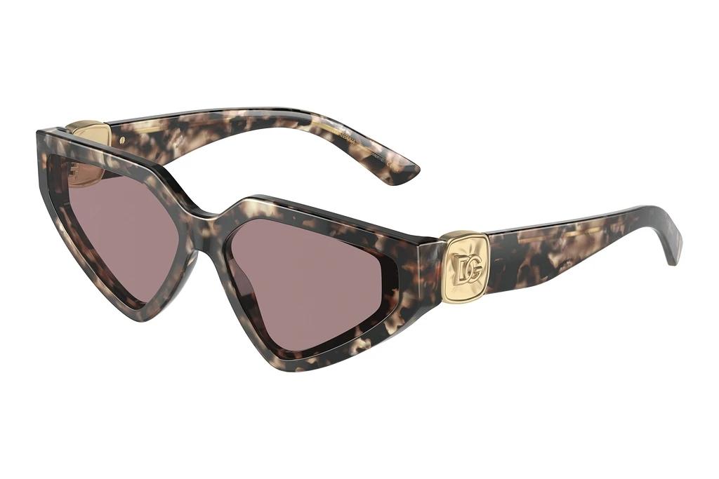 Dolce & Gabbana   DG4469 34387N Light Purple BrownHavana Brown Pearl