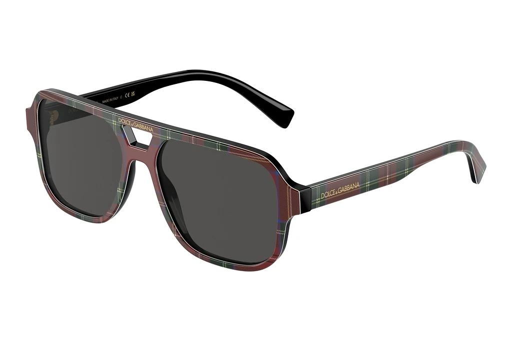 Dolce & Gabbana   DX4003 339787 Dark GreyRed Tartan