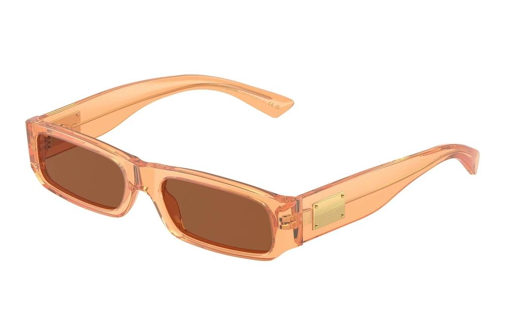 Dolce & Gabbana   DX4005 344273 Dark BrownTransparent Orange