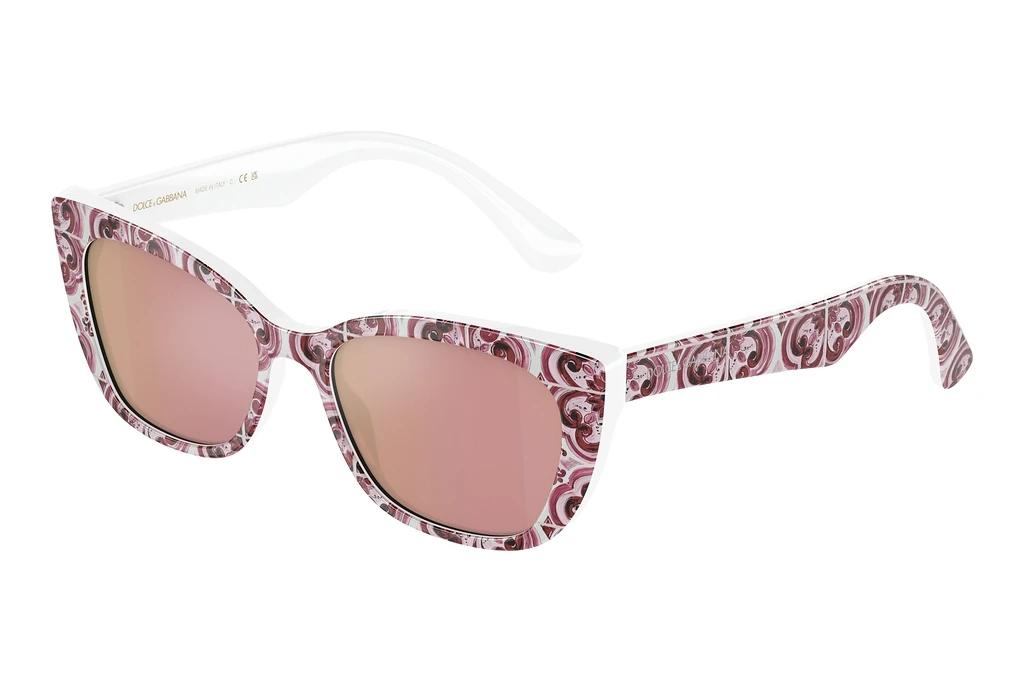 Dolce & Gabbana   DX4427 3425E4 Pink Mirror PinkMaiolica Fuxia