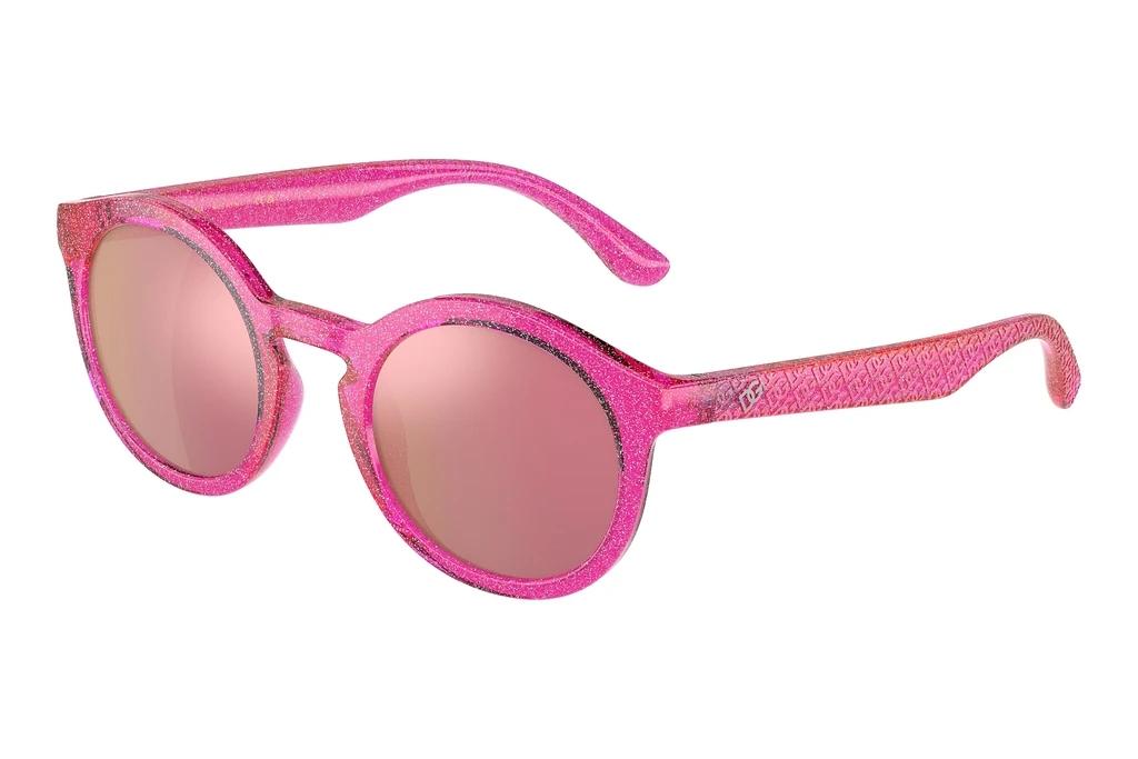 Dolce & Gabbana   DX6002 3351/Z Pink Mirror Rose GoldPink Glitter