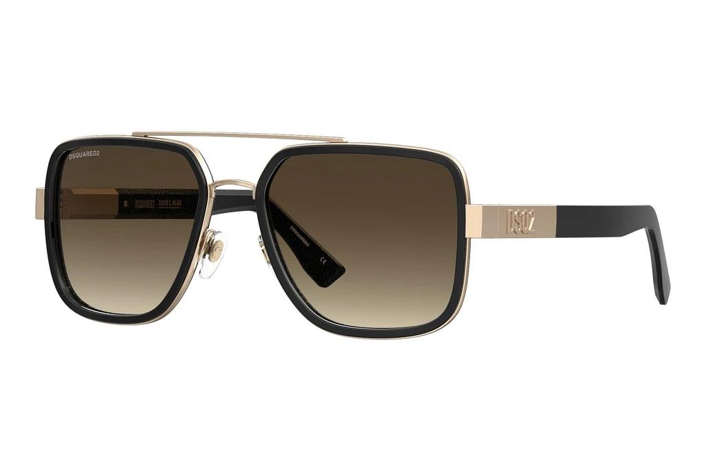 Dsquared2   D2 0060/S RHL/HA BROWN SHADEDGOLD