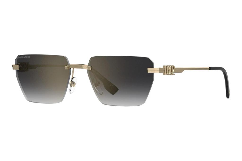 Dsquared2   D2 0102/S RHL/FQ GREY SHADED GOLD MIRRORGOLD